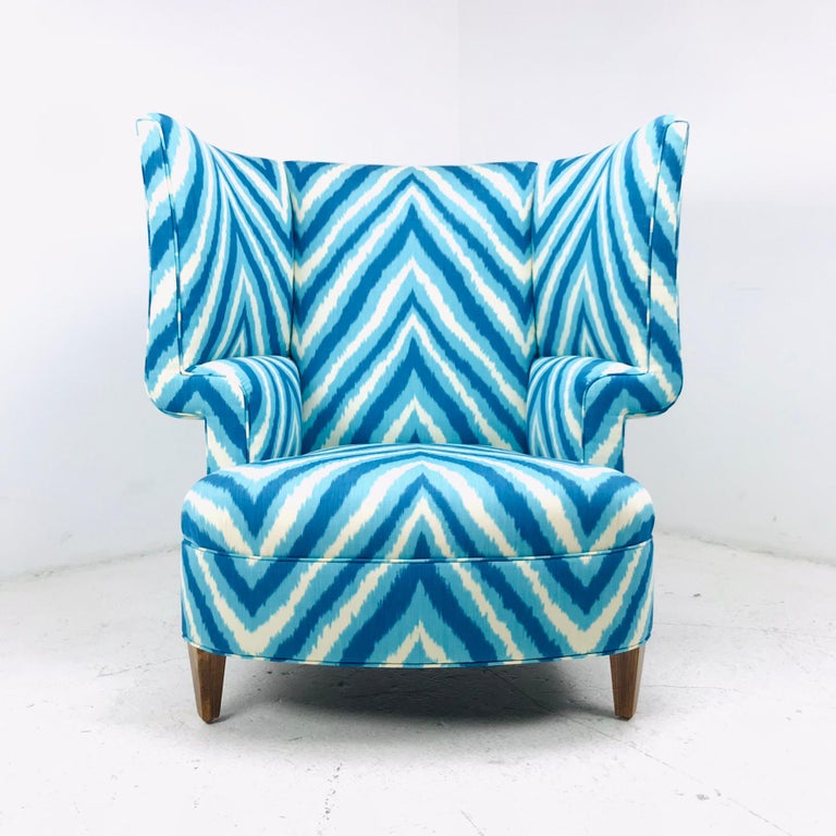 Custom Glenwood Wing Chair For Sale at 1stDibs