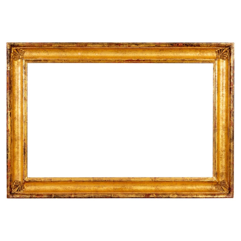 Custom Gold Leaf Frame For Sale at 1stDibs