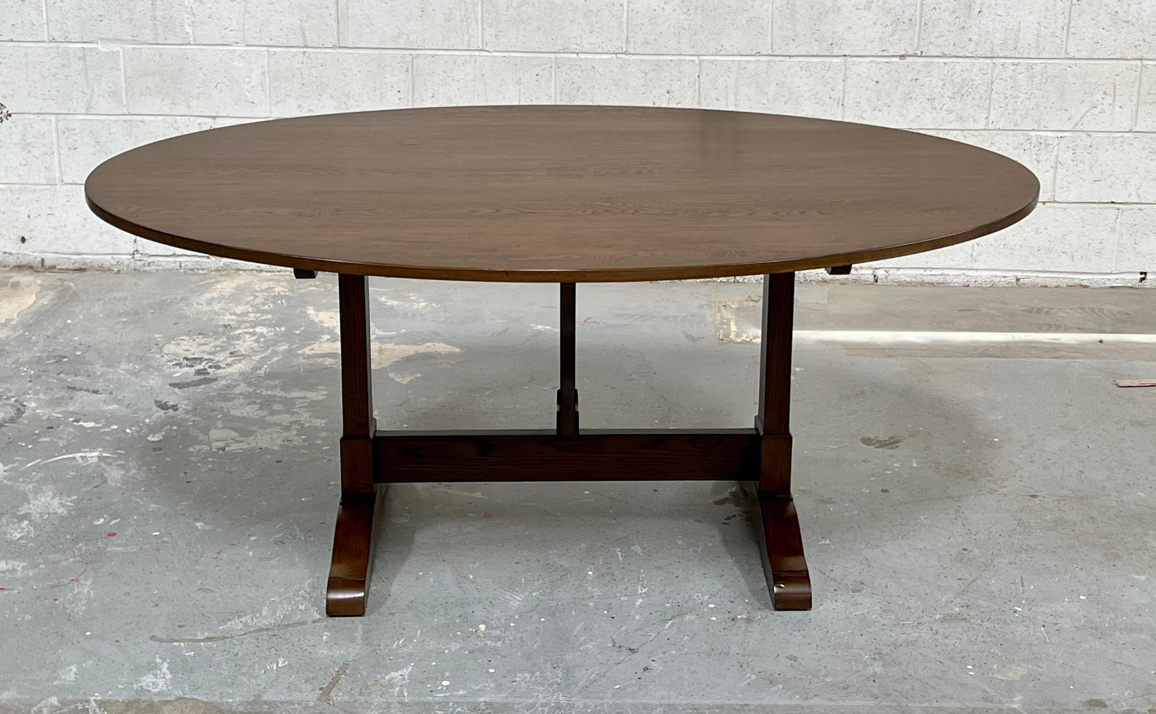 American Custom Greta Dining Table made from Walnut For Sale
