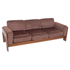 Custom Hand Crafted Bastiano Sofa in the Manner of Afra & Tobia Scarpa