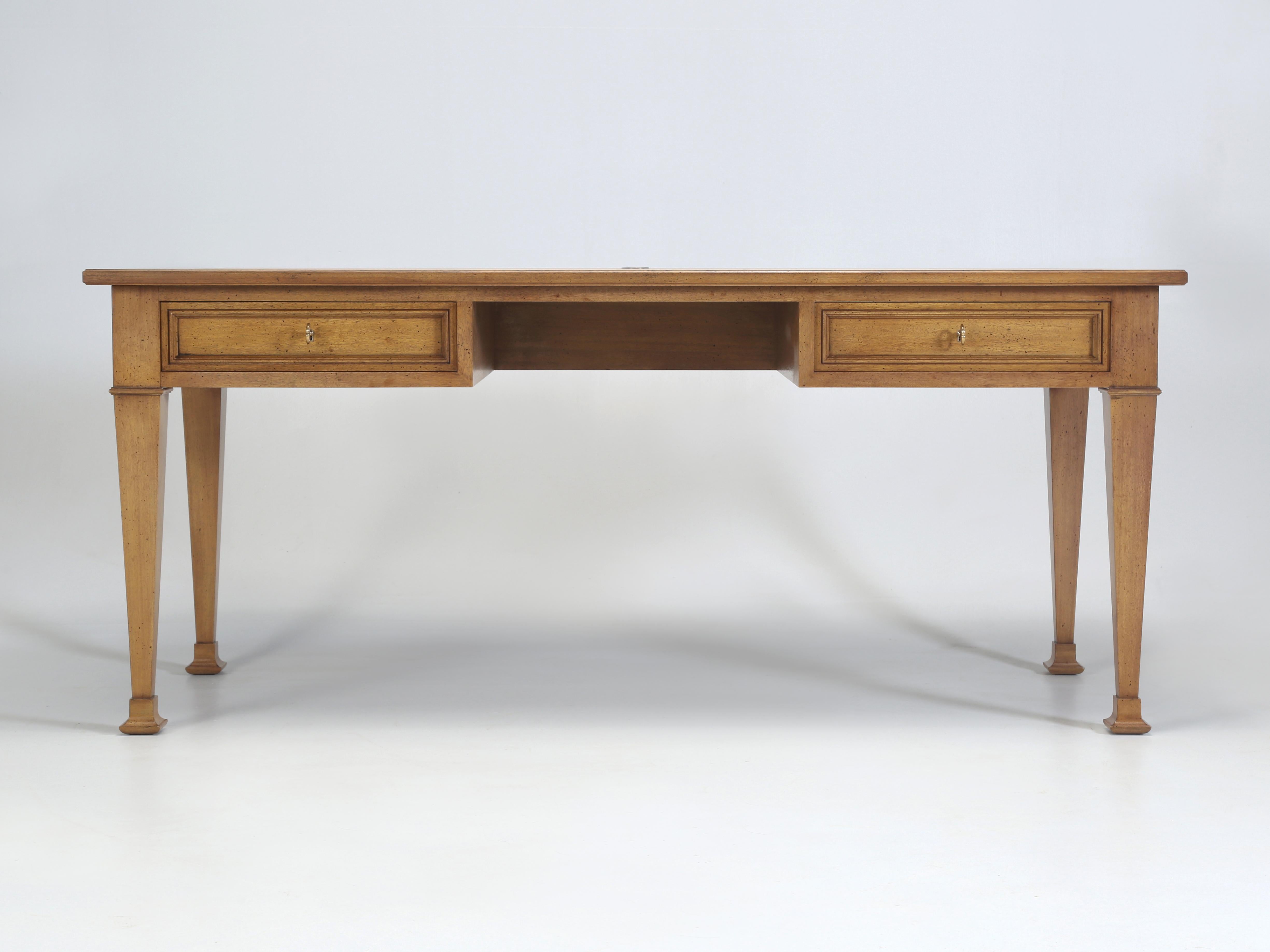 Custom Hand-Made Desk by Old Plank in French Directoire Style New Made to Order For Sale 1