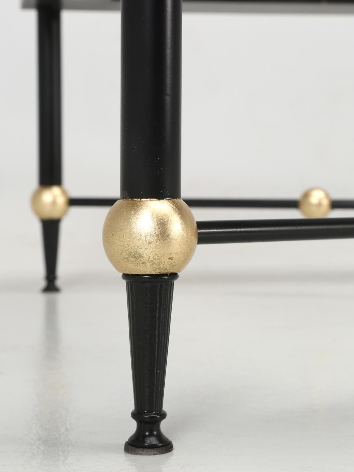 American René Prou Inspired Handmade Mid-Century Style Coffee Table in Any Size, Finish For Sale