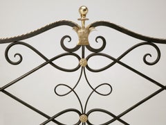 Custom Handmade Steel and Brass Fireplace Screen in any Dimension or Finish