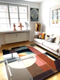 Tappeto su misura, "Composizione DADA" (1920) Dopo Sophie Taeuber-Arp