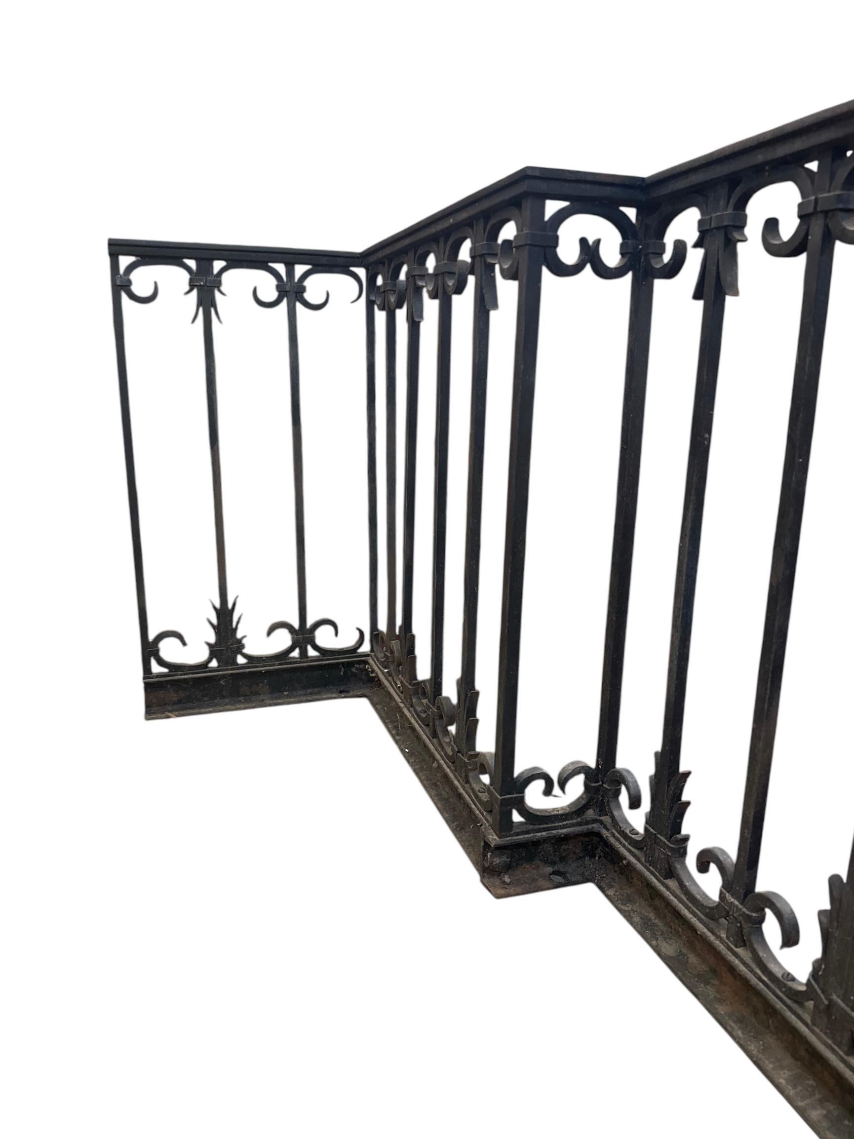 American Custom Handmade Metal Forged Fireplace For Sale