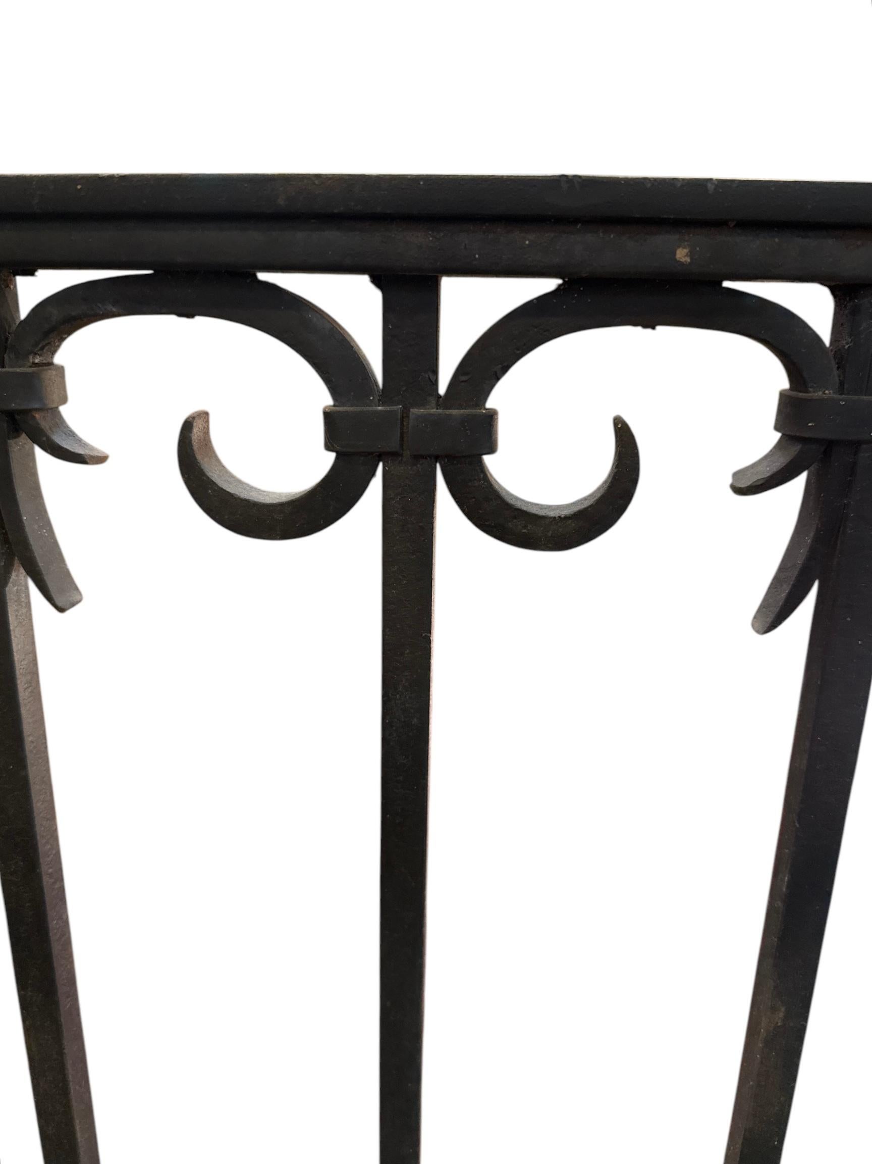 Custom Handmade Metal Forged Fireplace For Sale 2
