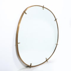 Custom Handmade Organic Modernist Mirror in Oil Rubbed Bronze