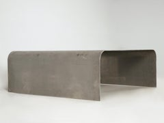 Custom Heavy-Duty Industrial Style Thick Steel Coffee Table in Most Size