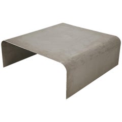 Custom Heavy-Duty Industrial Style Thick Steel Coffee Table in Most Size
