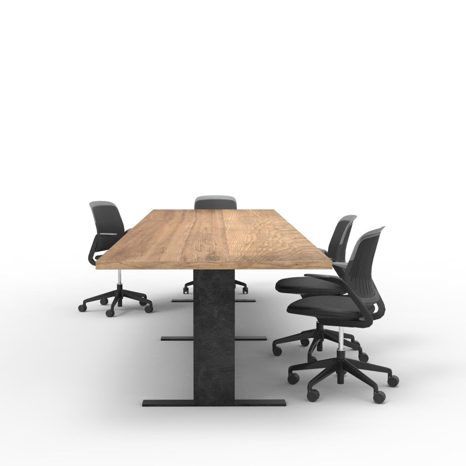 handcrafted wood conference table portland