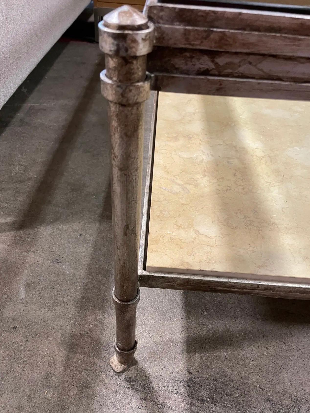 Bronze HOLLY HUNT Table Cocktail D'Orsay sur mesure en vente