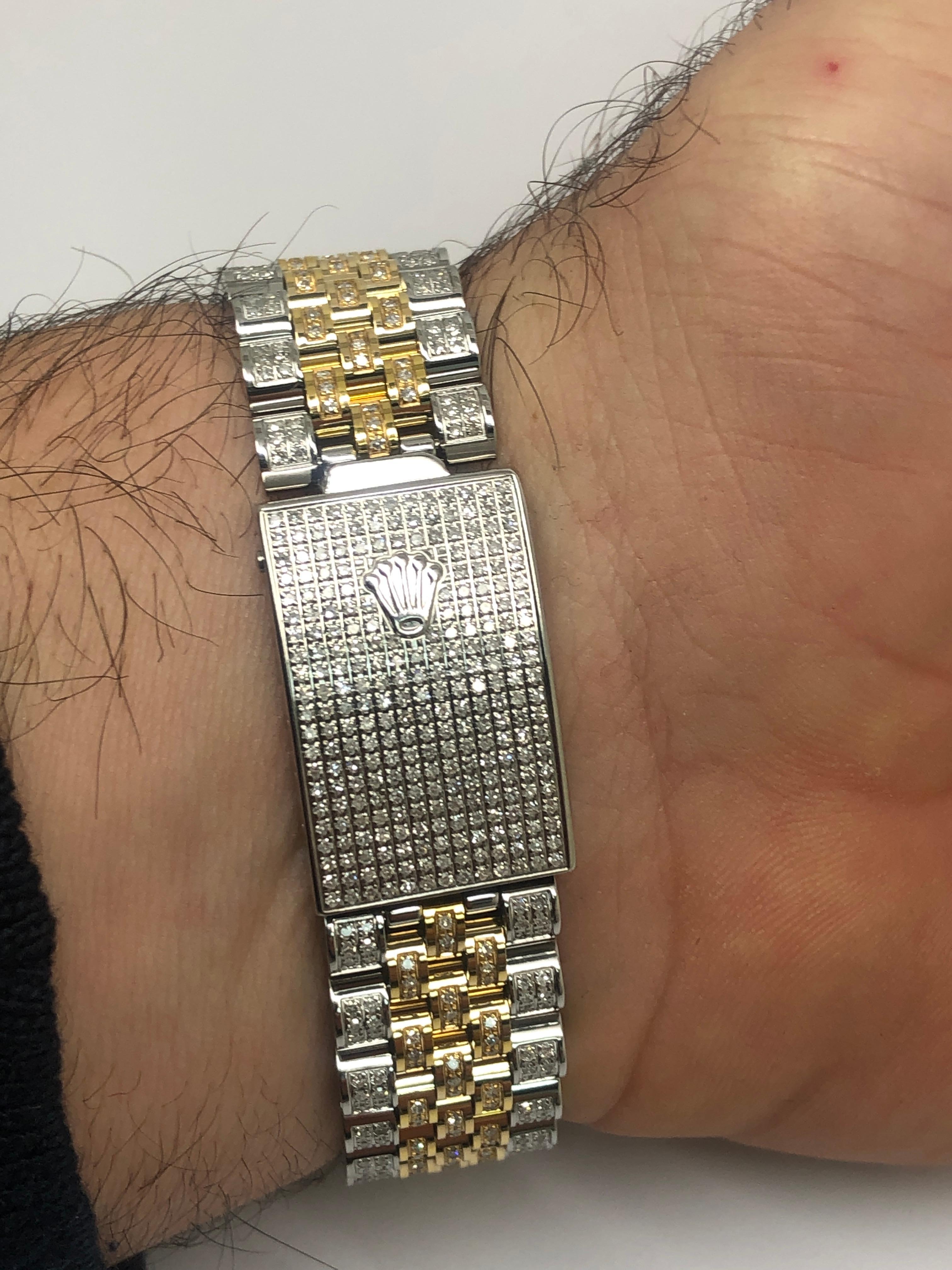 Rolex Montre-bracelet Datejust Jubilee à cadran arabe et cadran délavé sur mesure, avec icône en vente 1