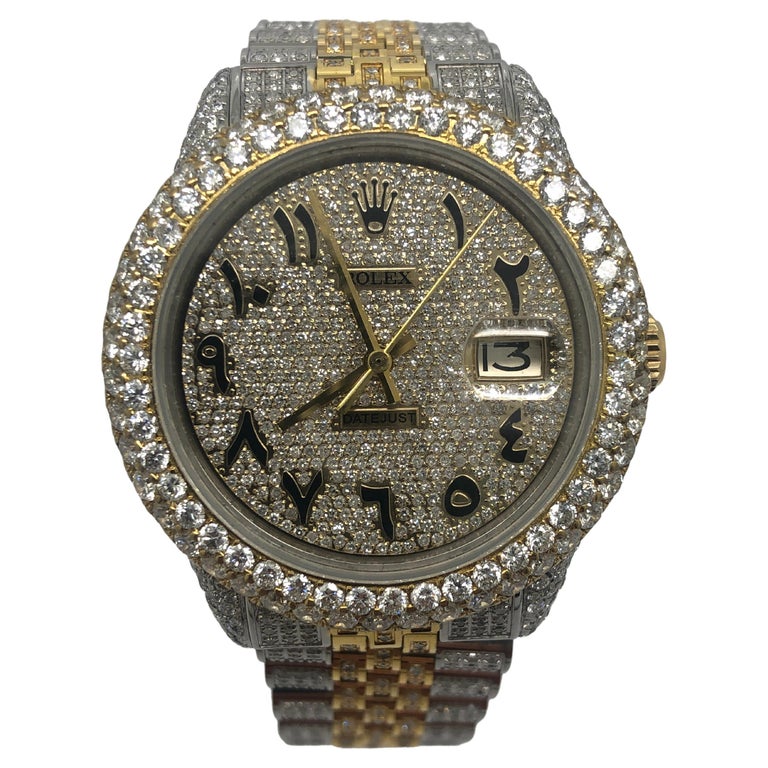 Orologio da polso personalizzato con quadrante arabo Rolex