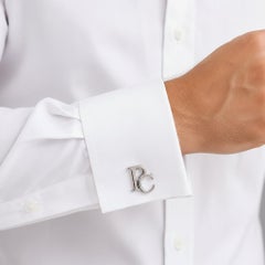 Gemelos con iniciales personalizados - Gemelos personalizados con monograma para hombre