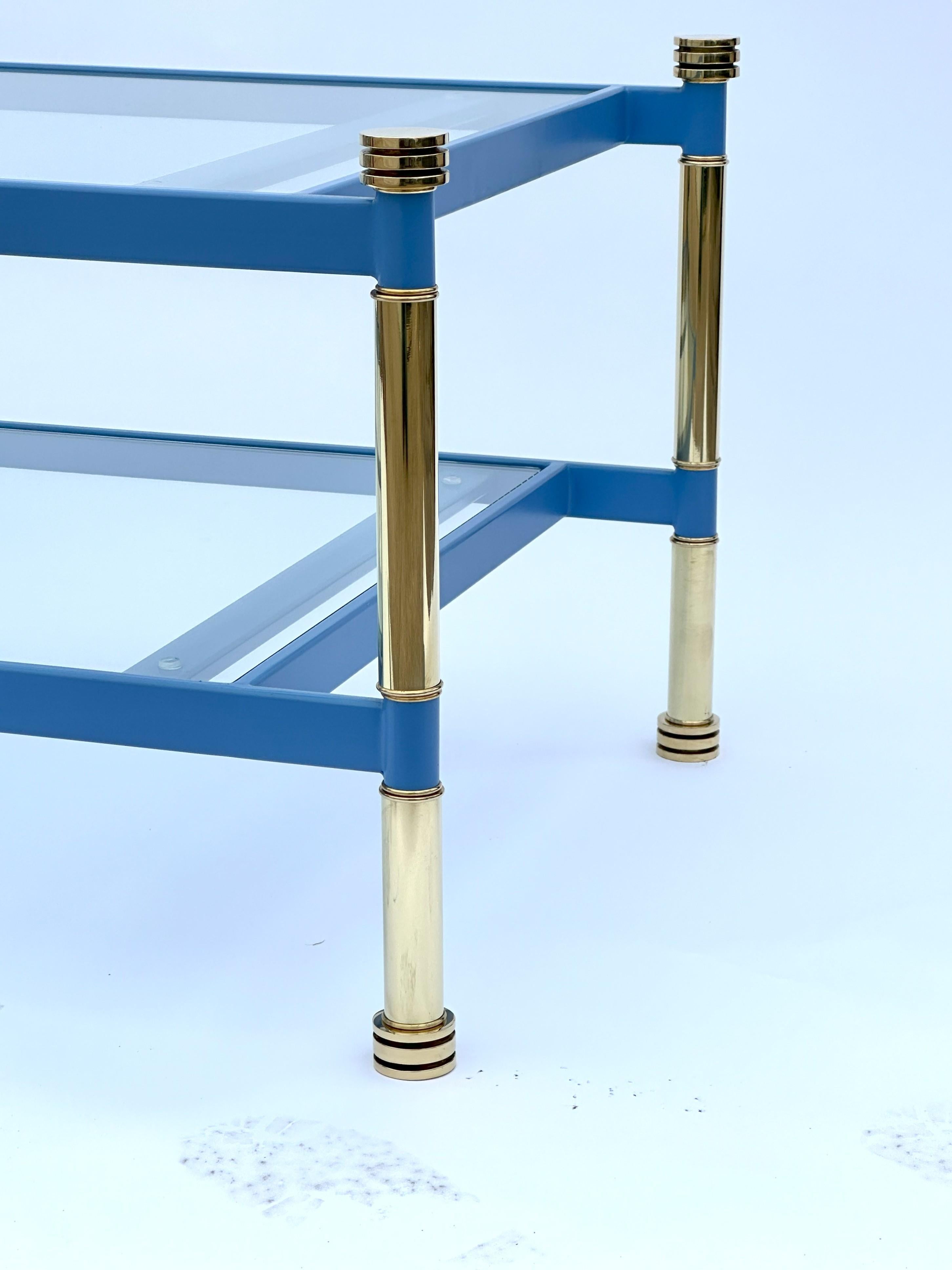 Oggetti in metallo Tavolo da cocktail personalizzato in ferro e ottone disponibile in qualsiasi colore Spedizione in 3 settimane in vendita
