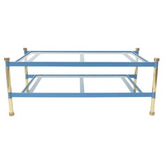 Custom Iron & Brass Cocktail Table available in any color Ships in 3 weeks