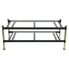 Custom Iron & Brass Cocktail Table available in any color Ships in 3 weeks