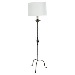 Lampadaire en fer sur mesure