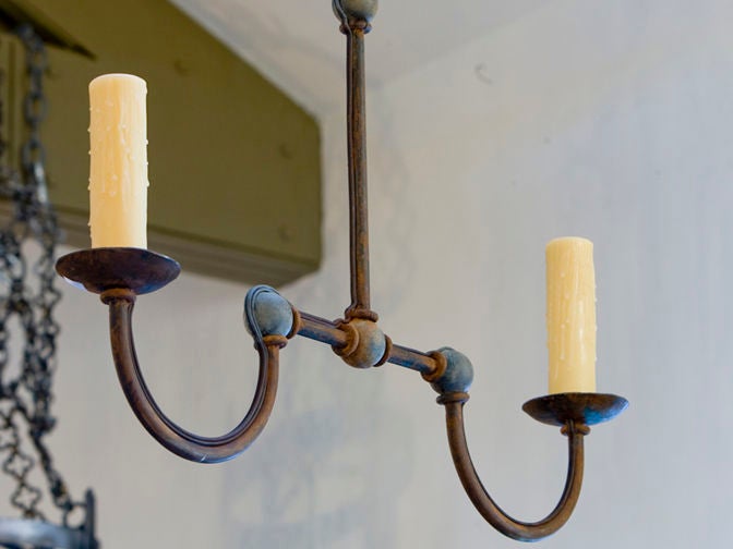 Fatto a mano Lampadario personalizzato in ferro 