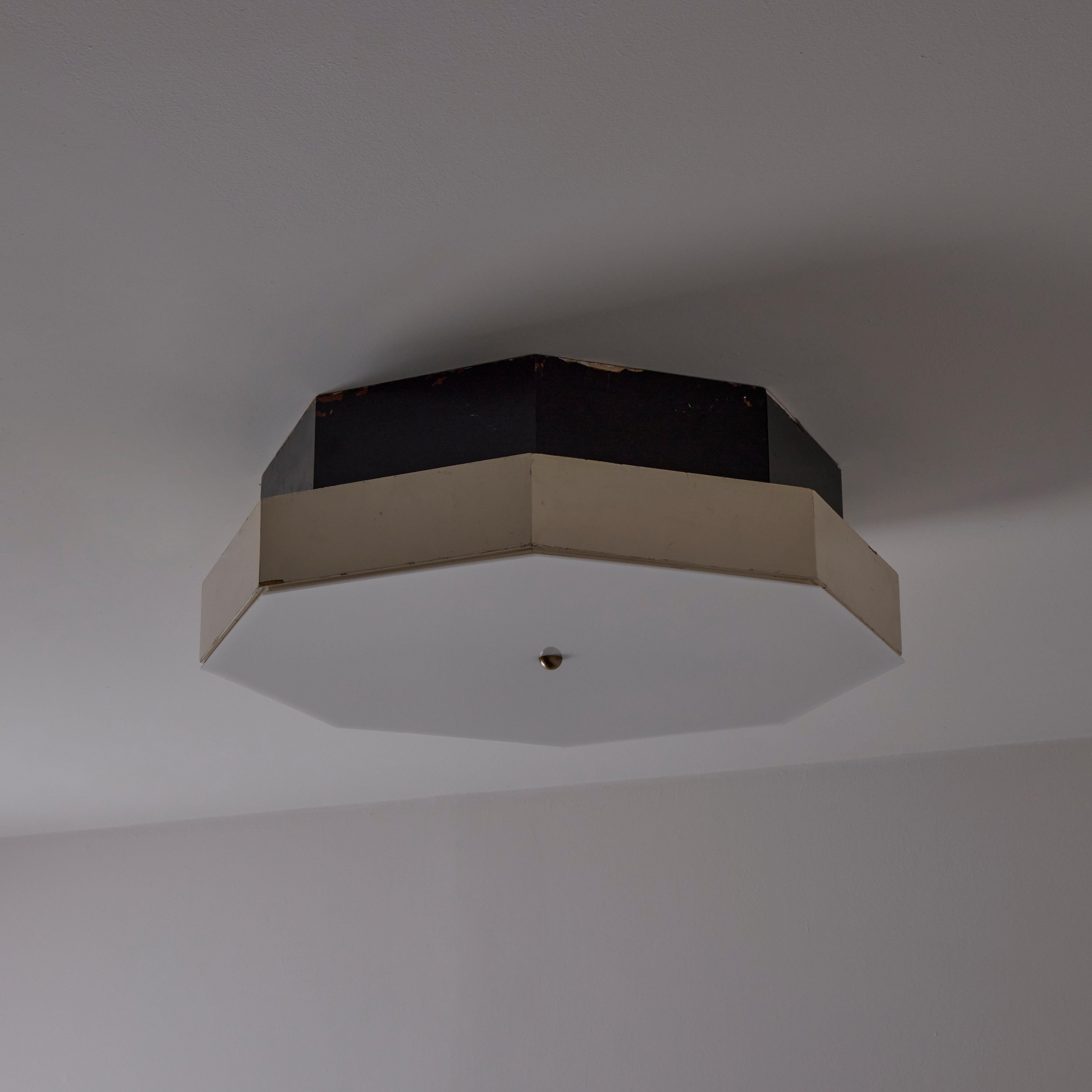 Custom Italian Ceiling Light For Sale 4