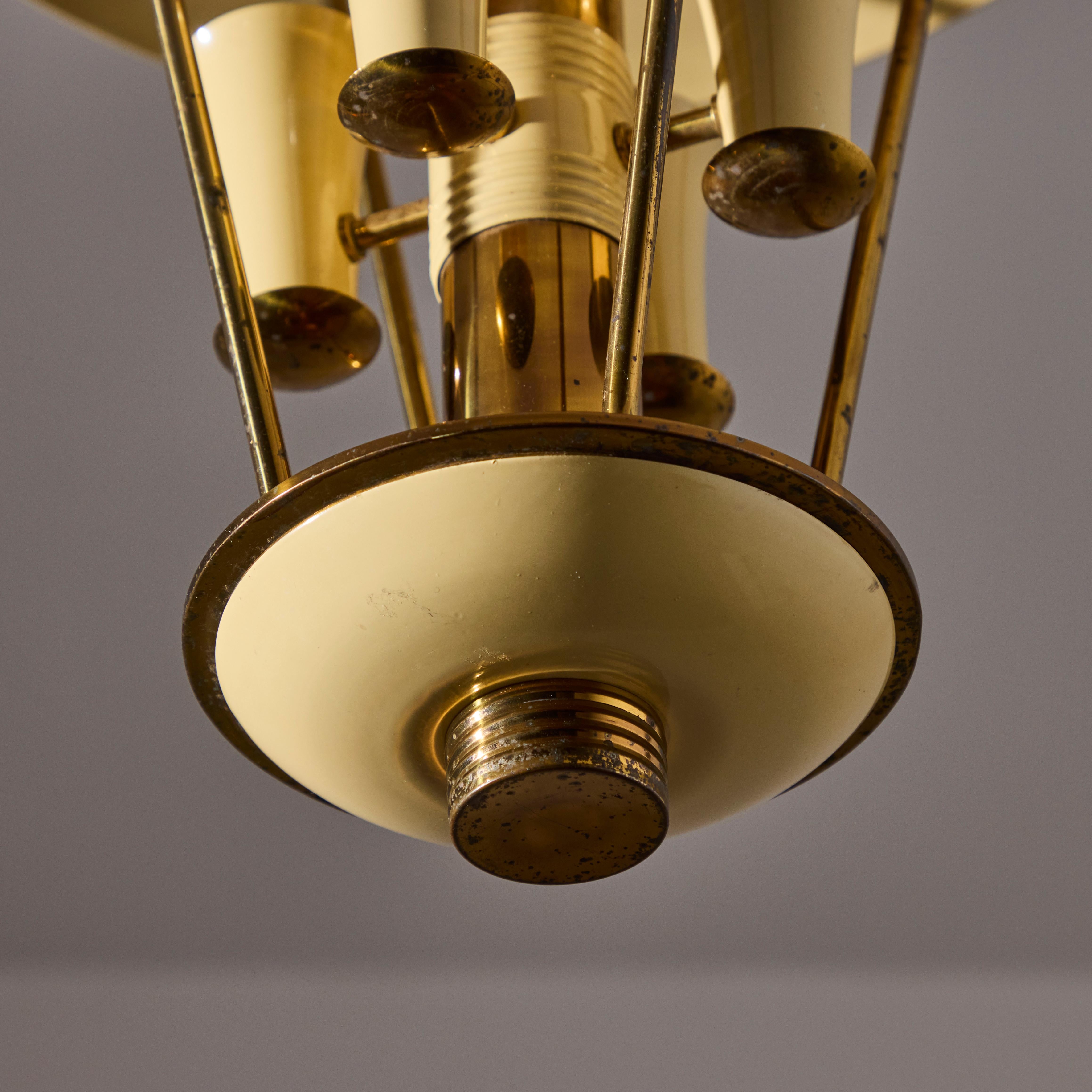 Custom Italian Ceiling Light For Sale 4