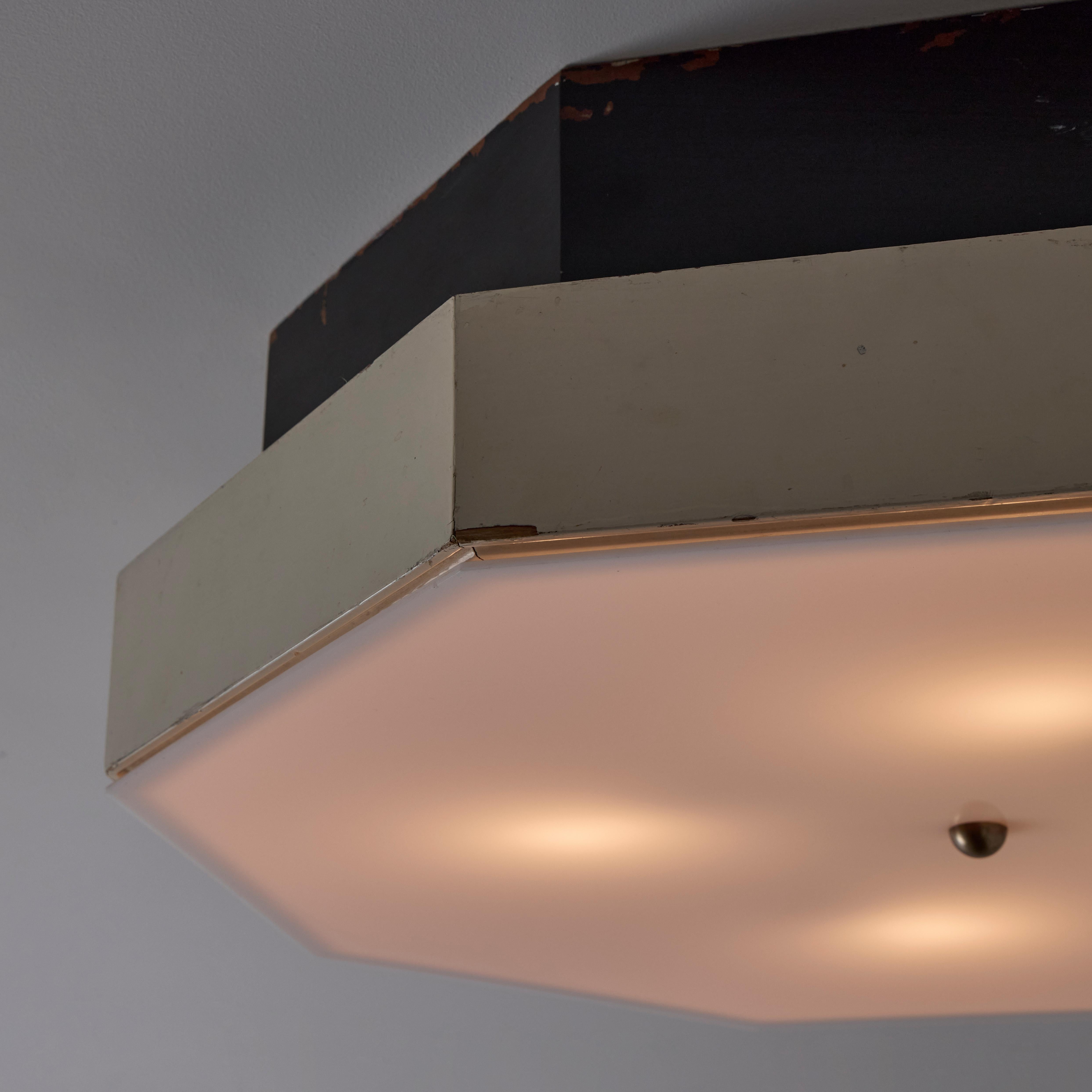 Custom Italian Ceiling Light For Sale 7