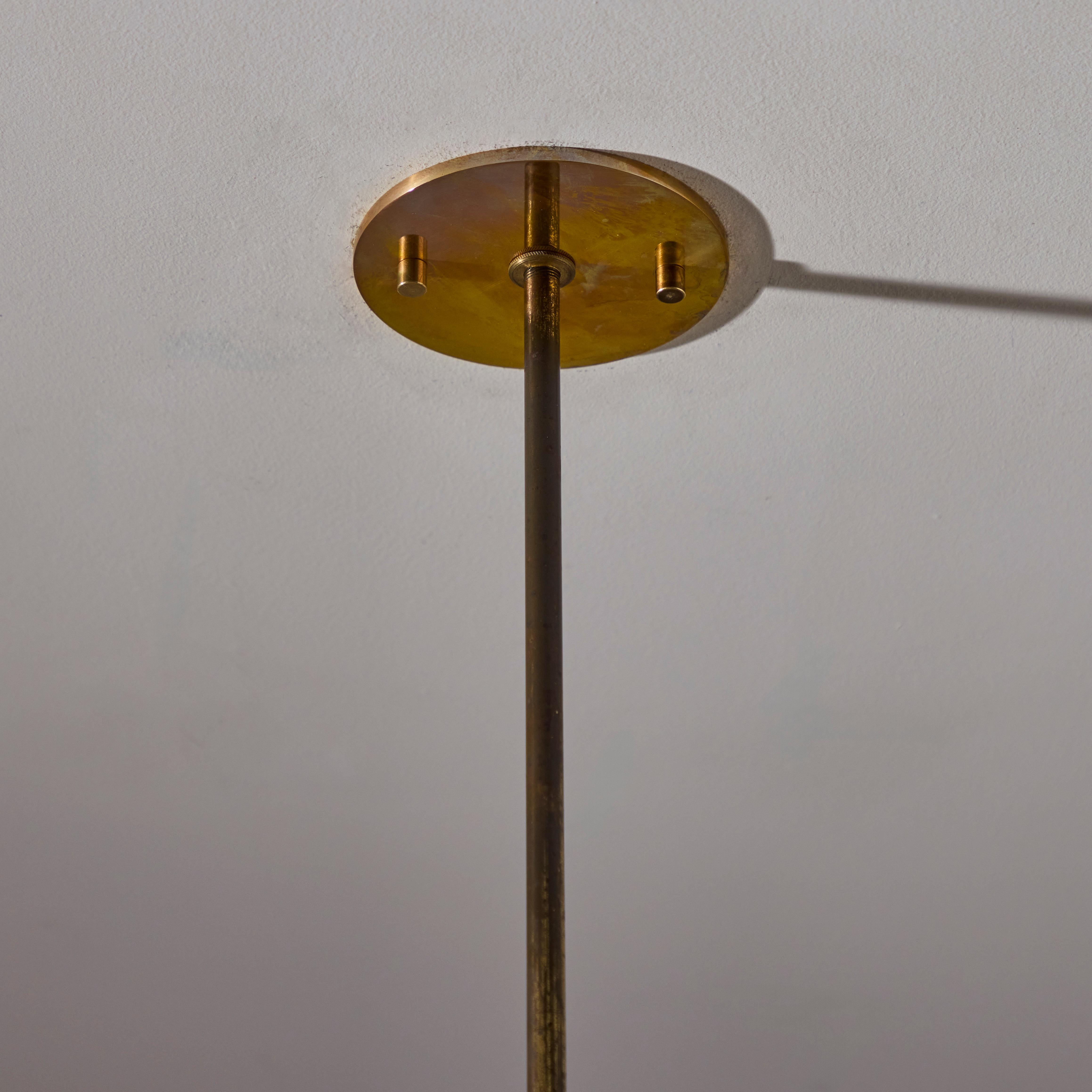 Custom Italian Ceiling Light For Sale 7