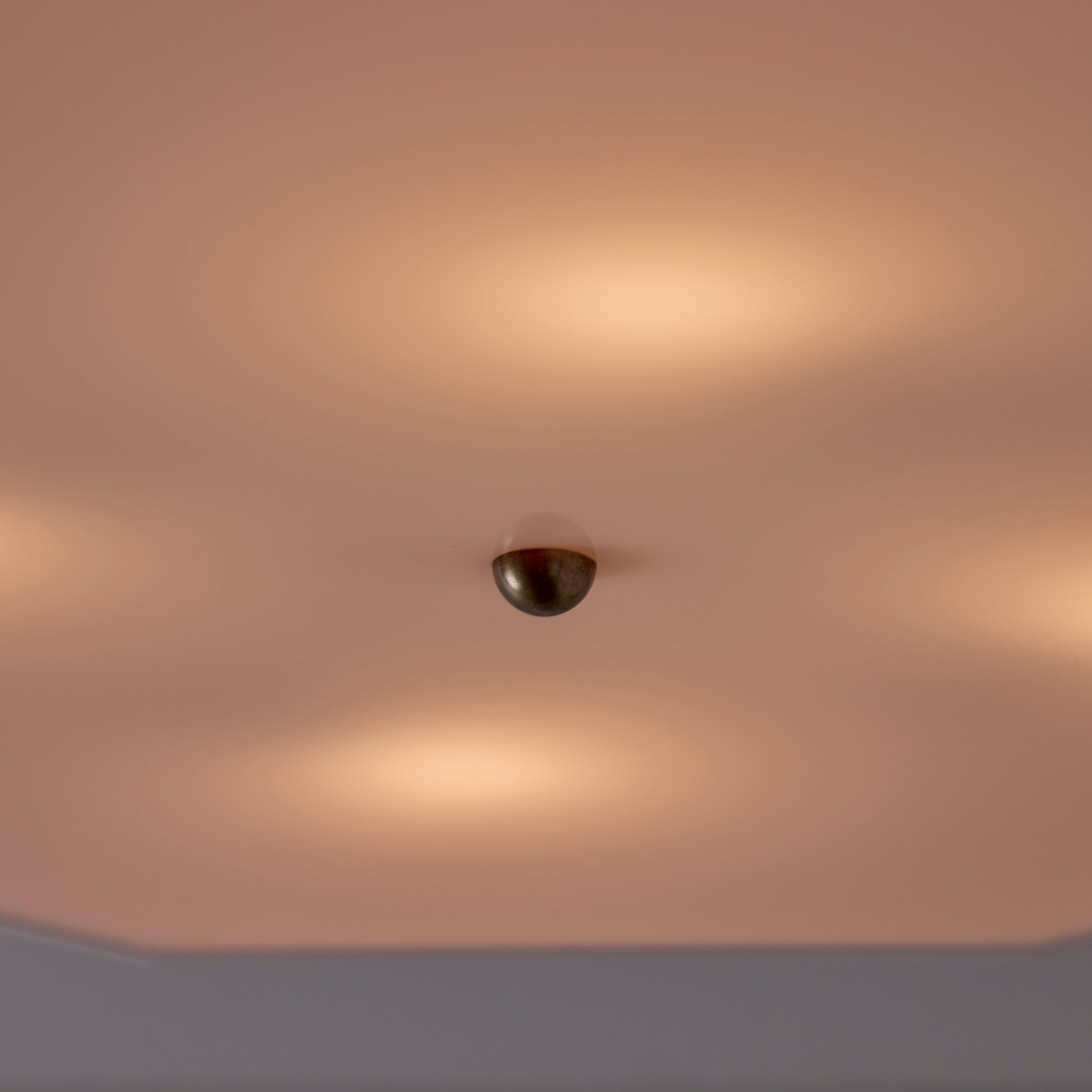 Custom Italian Ceiling Light For Sale 8