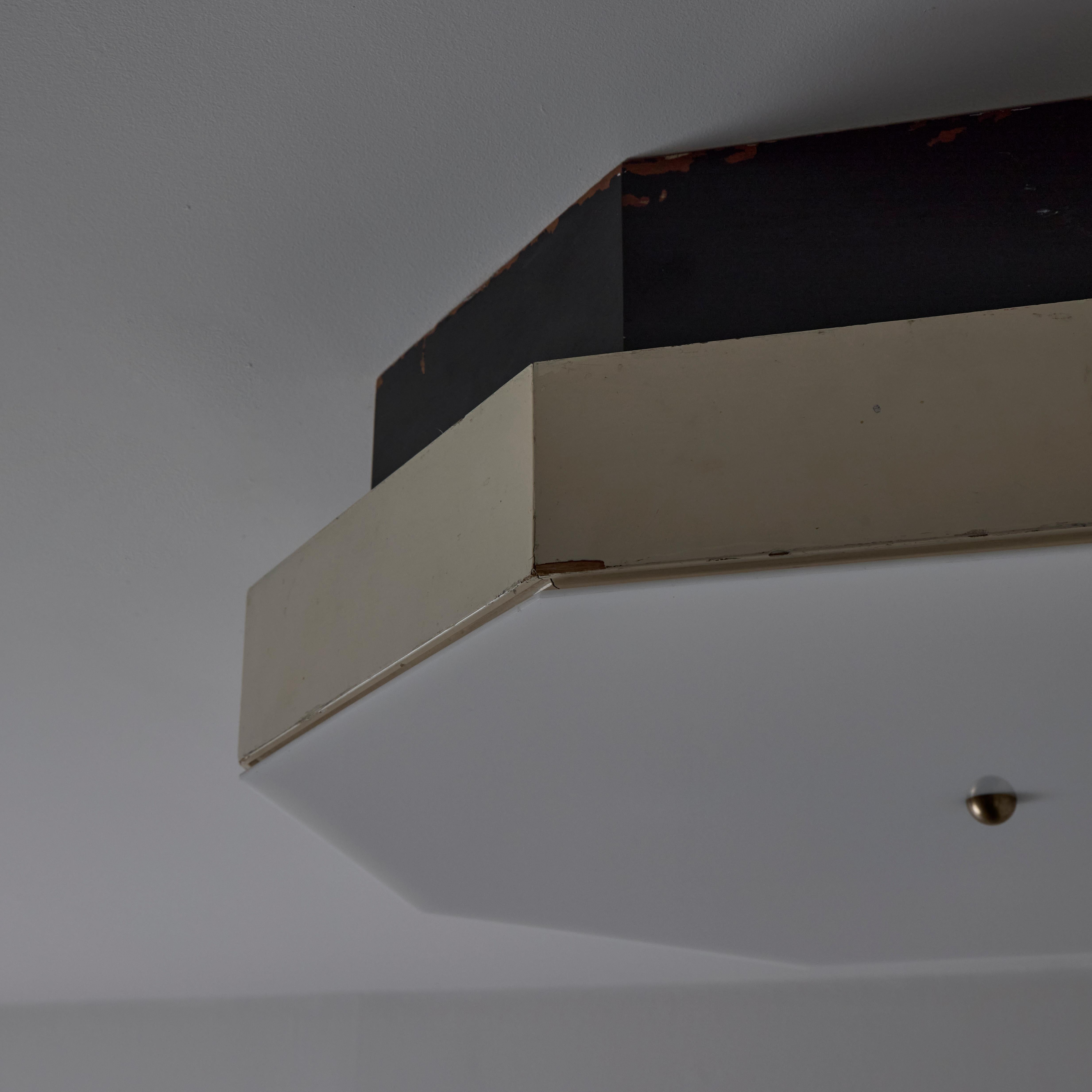 Custom Italian Ceiling Light For Sale 9