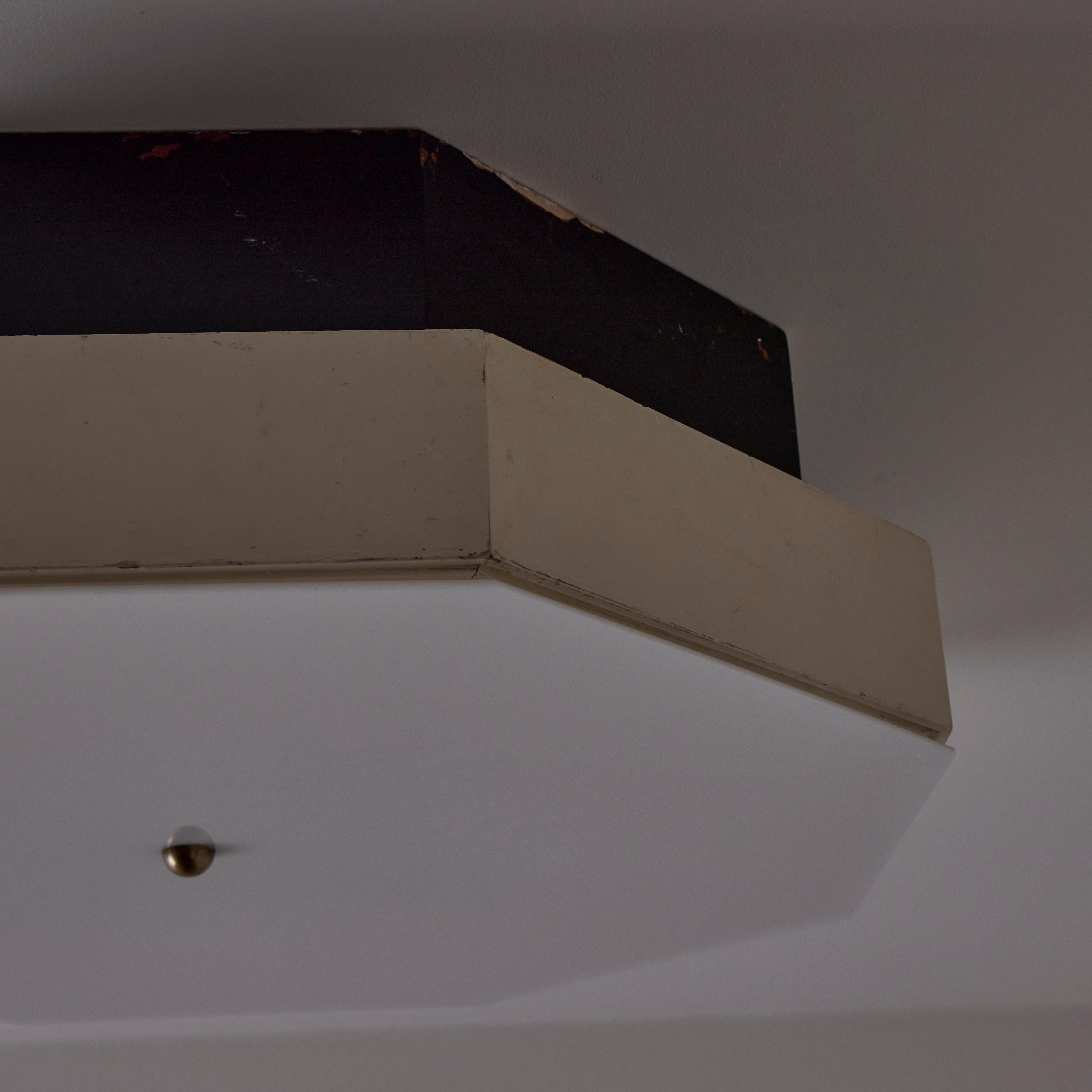 Custom Italian Ceiling Light For Sale 10