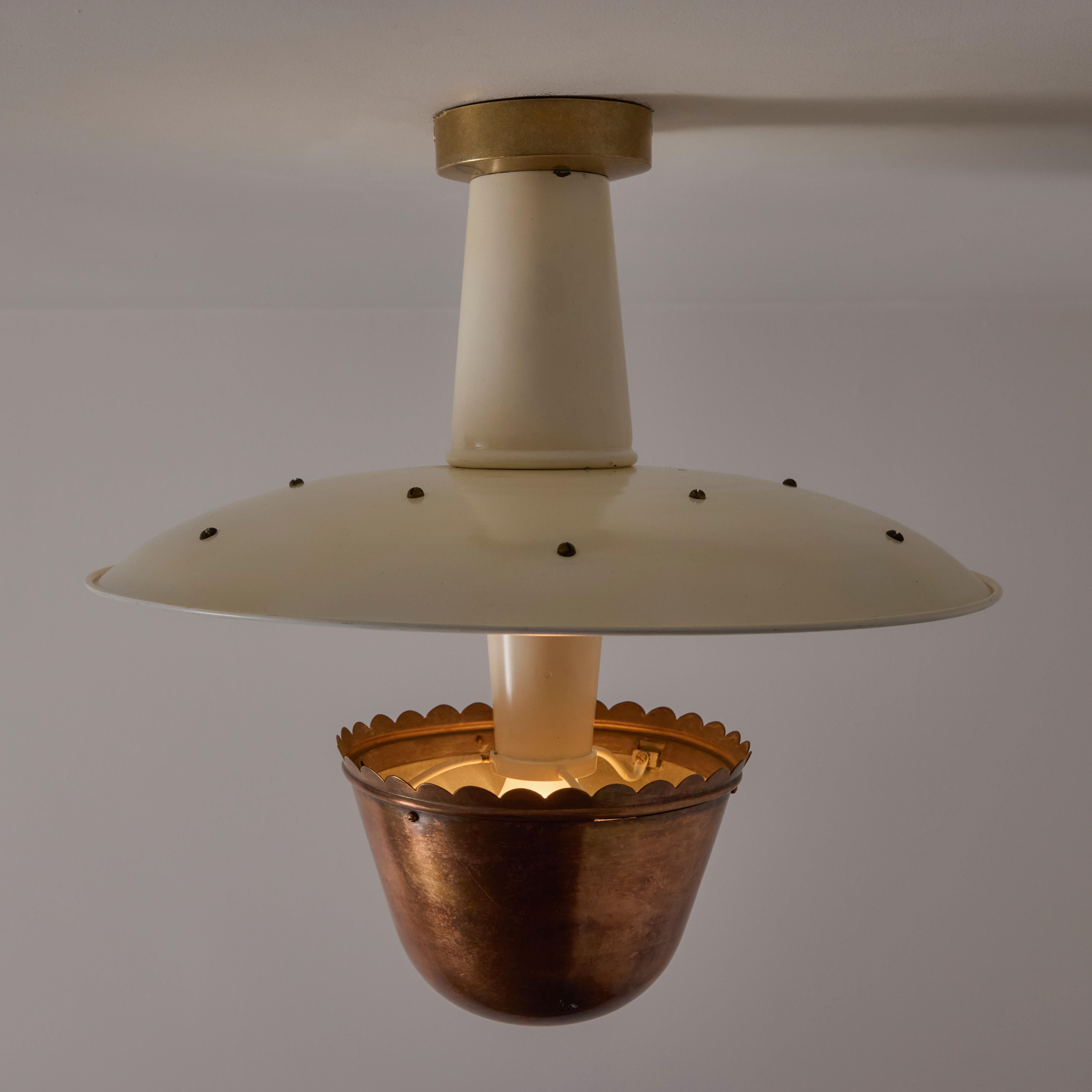 Single Custom Italian Ceiling Light 5