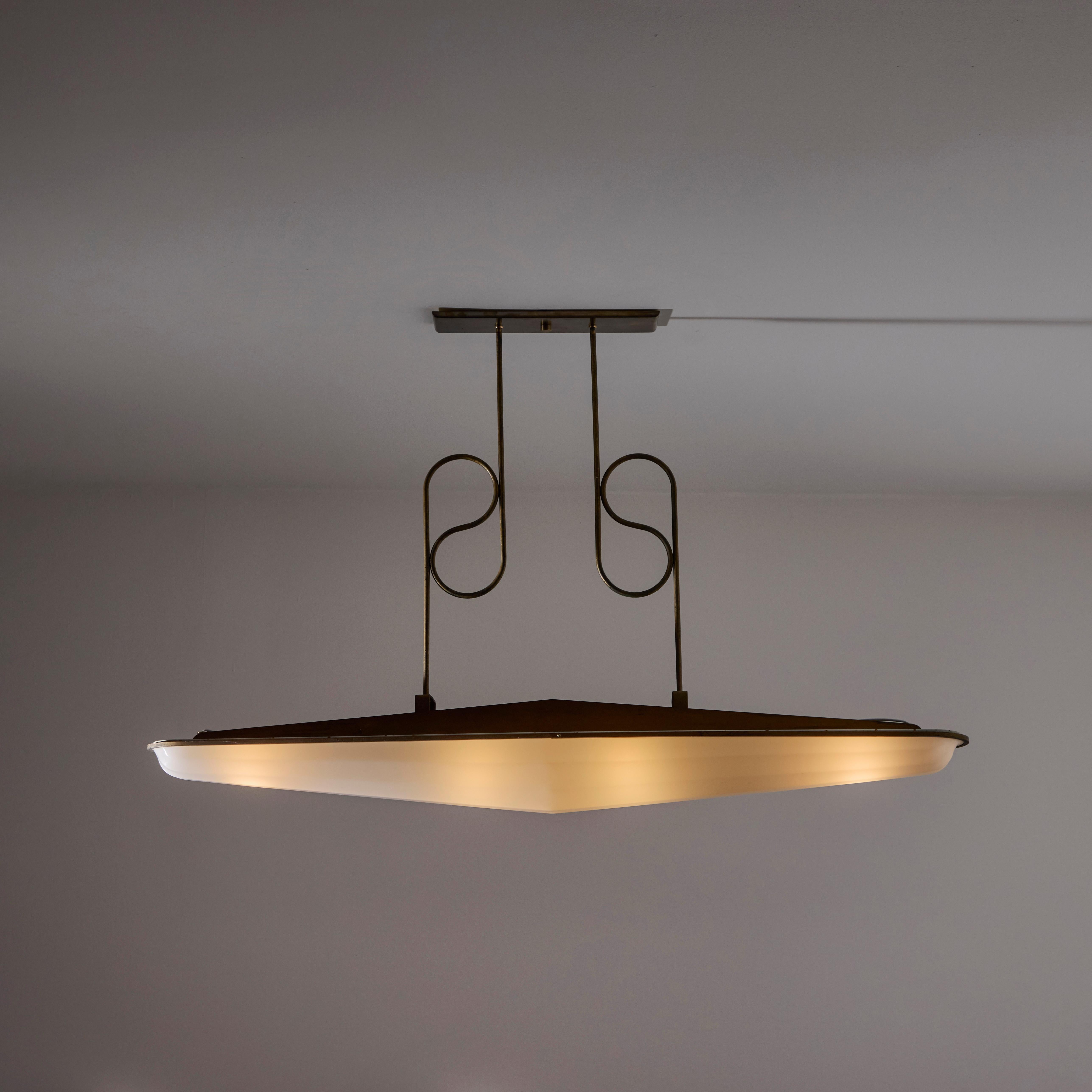 Mid-Century Modern Custom Italian Ceiling Lights For Sale
