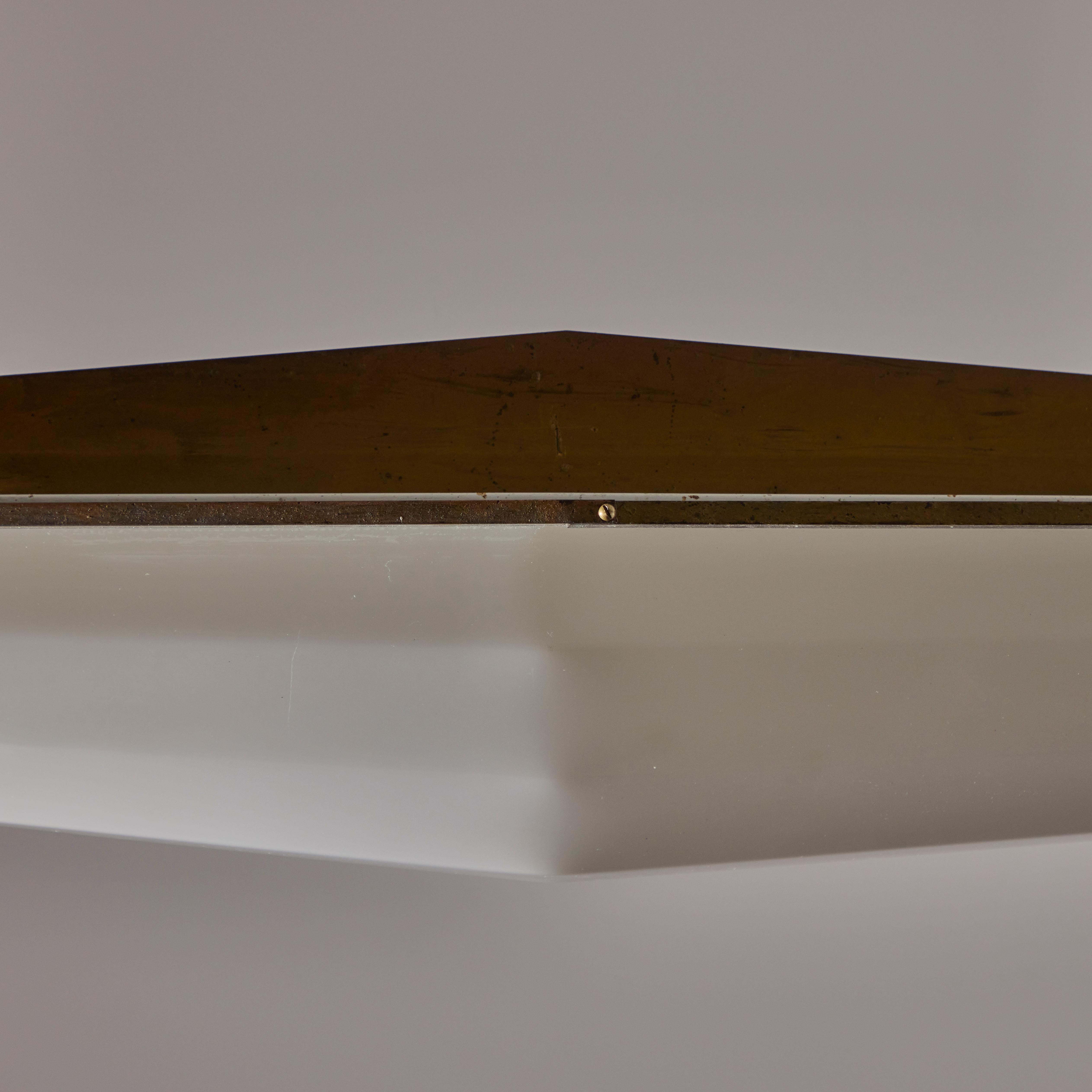Brass Custom Italian Ceiling Lights For Sale