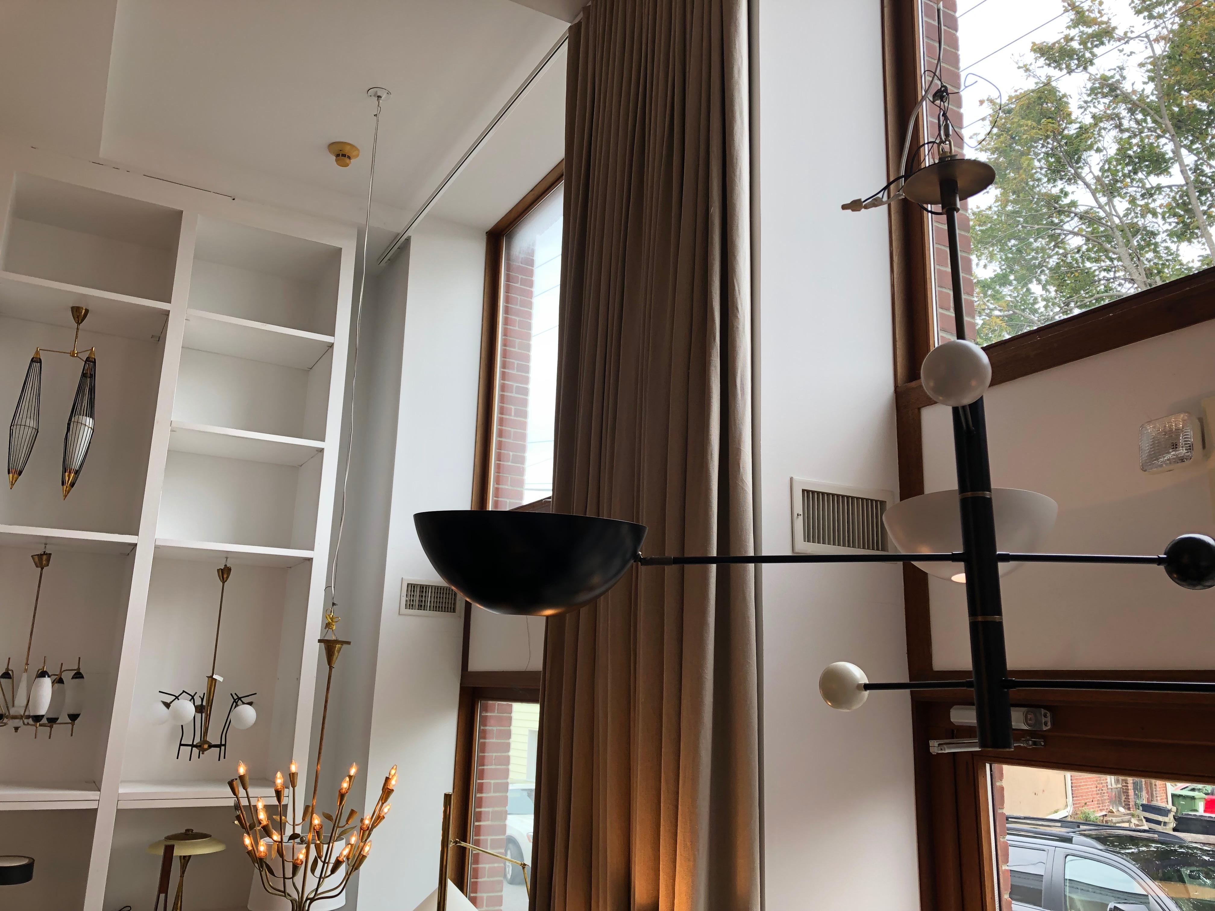 Mid-Century Modern Custom Italian Counter Balance by Le Lampade