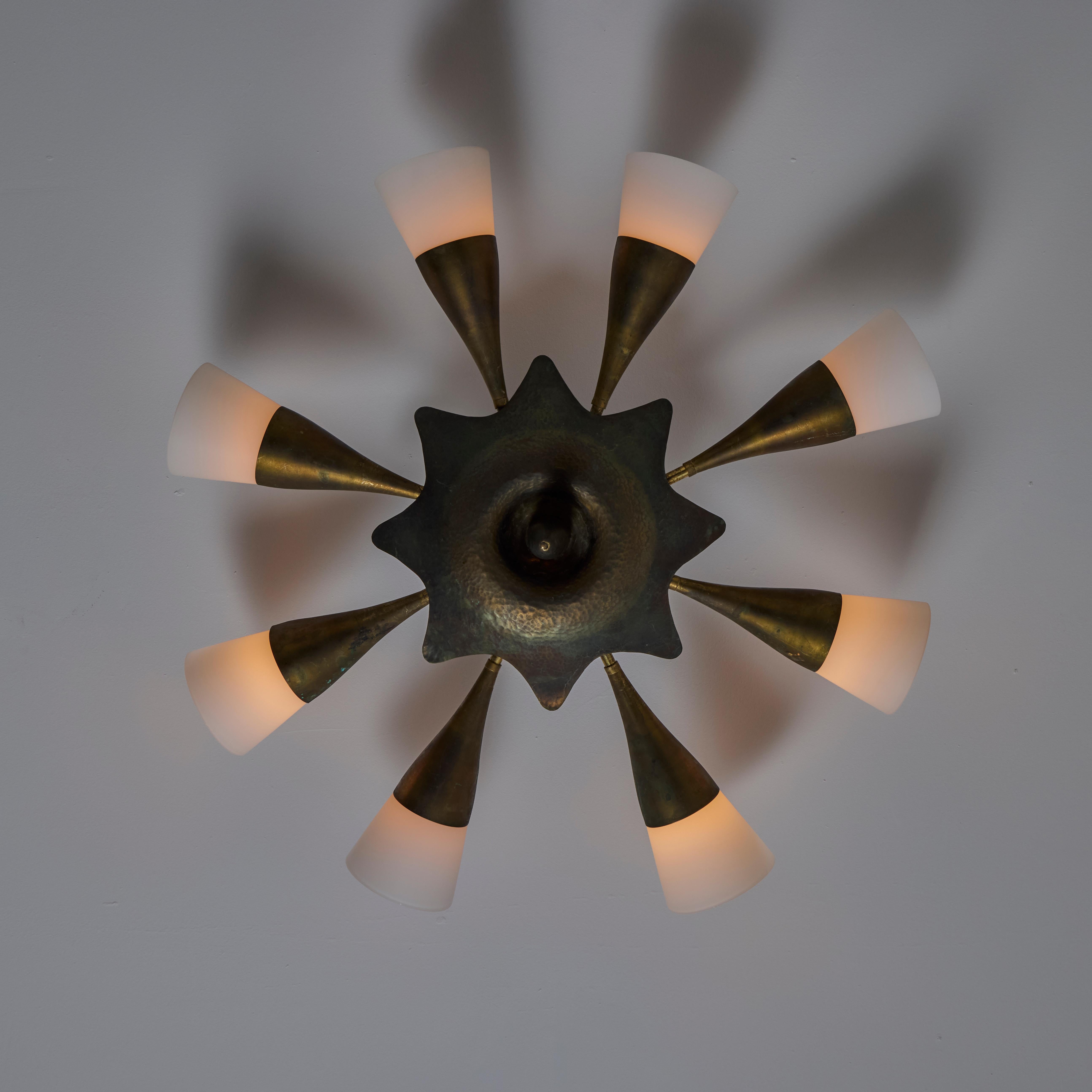 Custom Italian Flush Mount For Sale 1