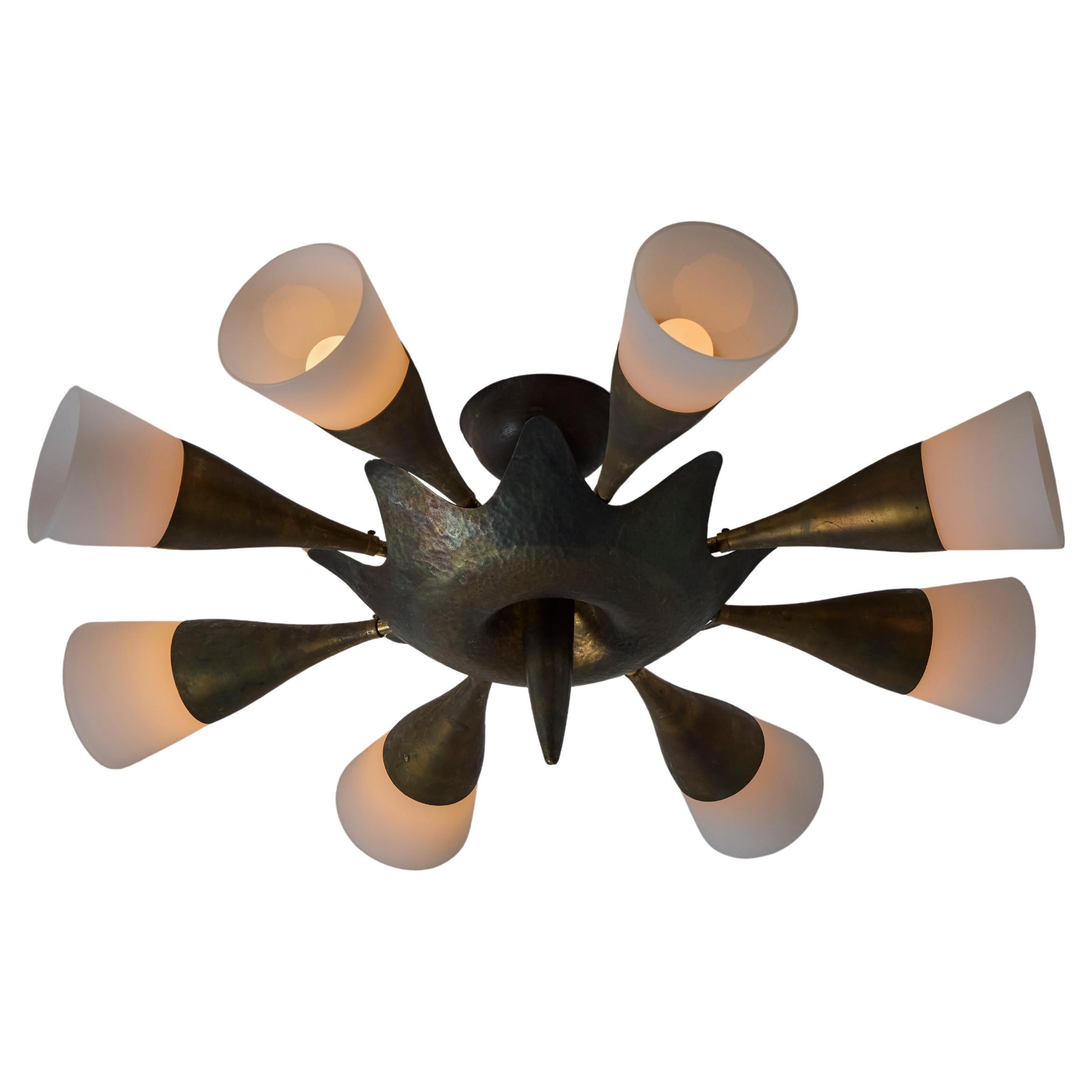 Custom Italian Flush Mount For Sale