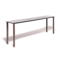 Custom Jim Rose Steel Table with Shelves