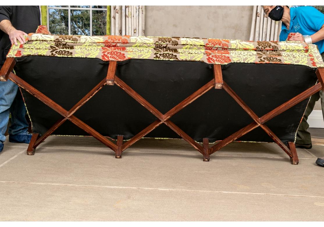 Custom John Roselli - O' Henry House Sofa In Custom Cut Velvet  #2 For Sale 3