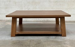 Custom Klara Coffee Table in Walnut, by Petersen Antiques