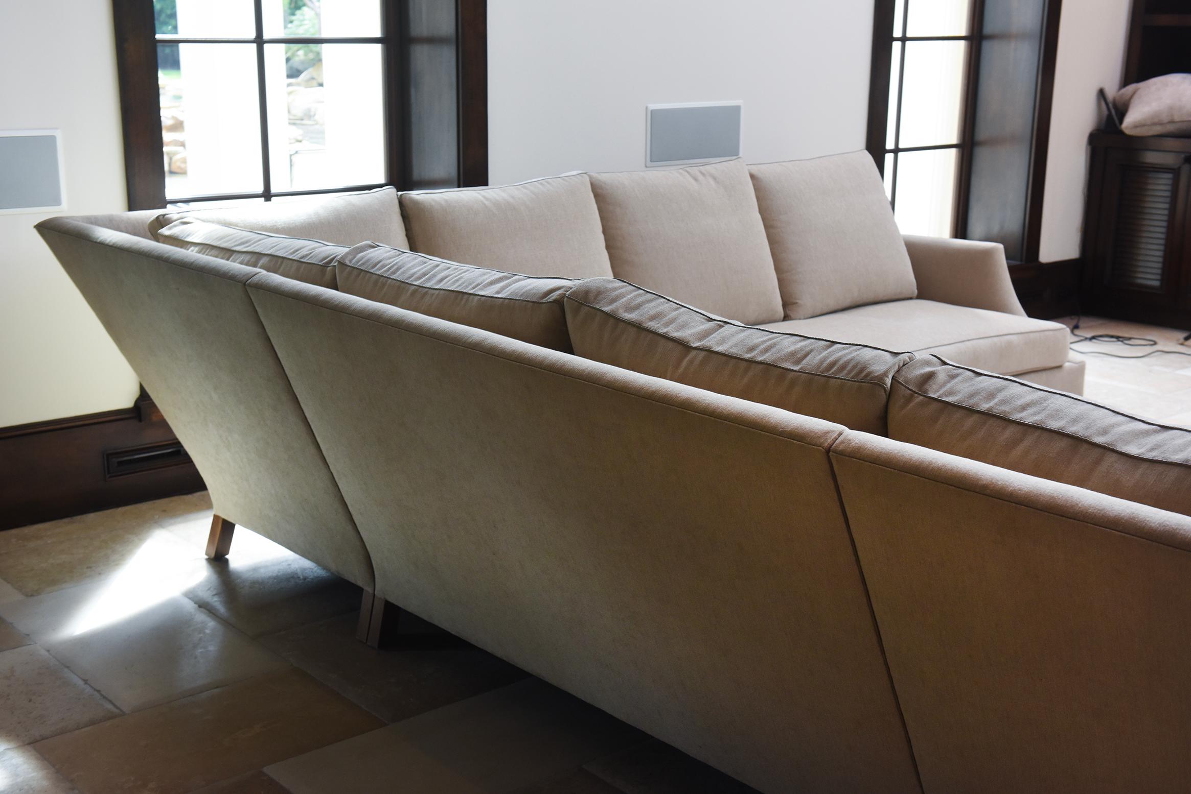 American Custom L-Shaped Sectional Sofa by Holly Hunt, Designed by John Hutton (2011) For Sale