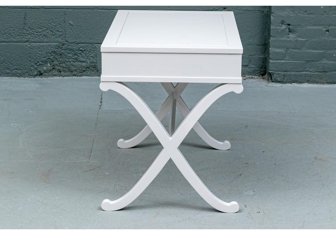 20th Century Custom Lacquer Barbara Barry Side Table For Sale