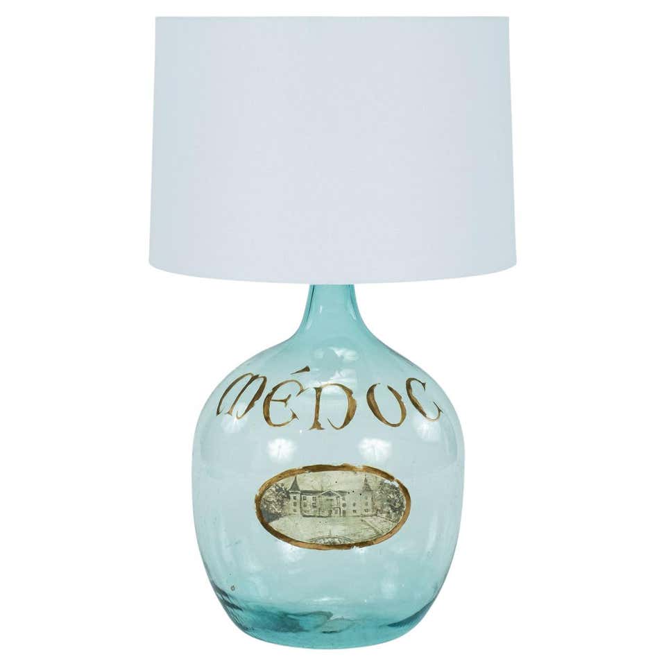 Demijohn Giant Wine Jug Lamp at 1stDibs | demijohn lamp