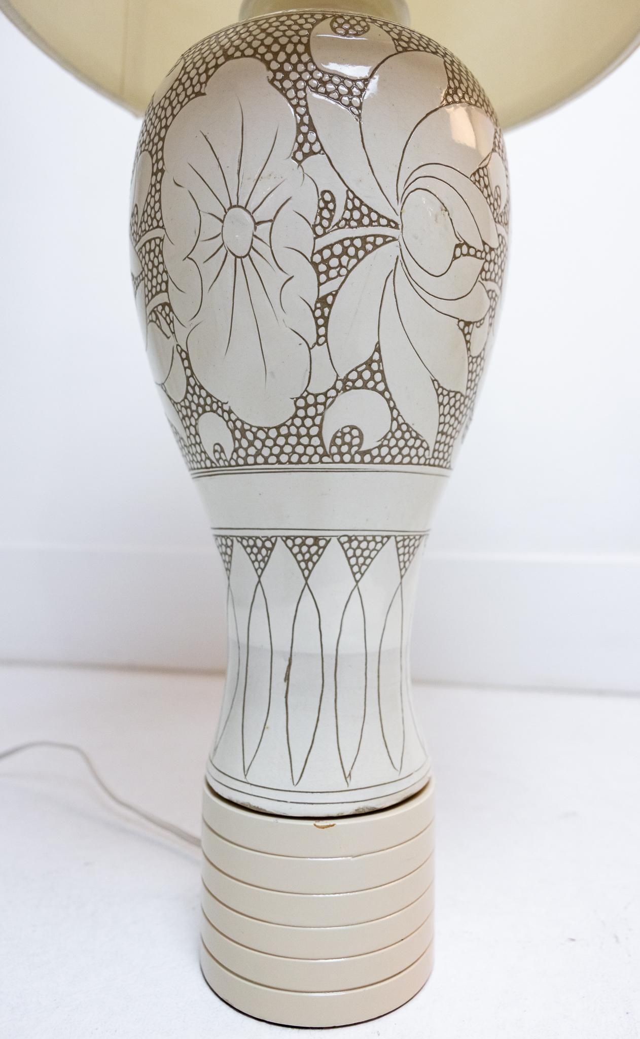 Mid-Century Modern Custom Lamp Utilizing a Korean Urn by Billy Haines