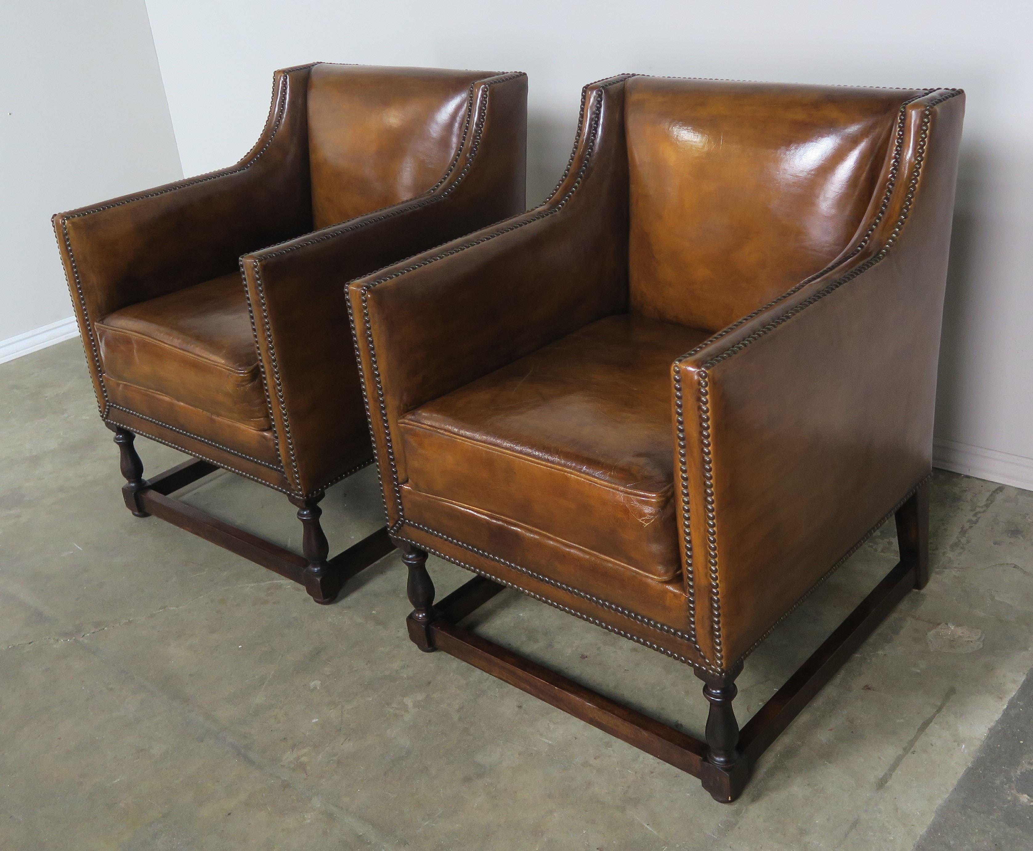 Custom Leather Armchairs by Melissa Levinson 4