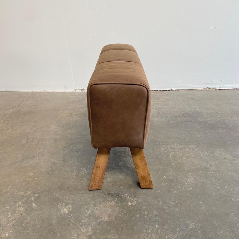 Custom Leather Pommel Horse Bench at 1stDibs pommel bench, horse