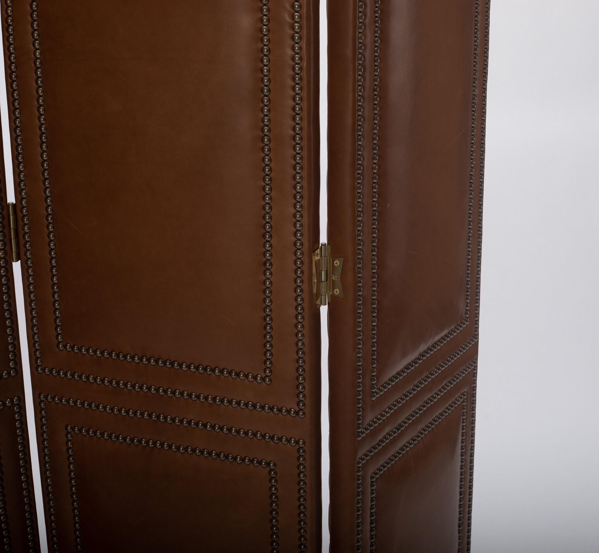 Ottone Schermo in pelle personalizzato in vendita