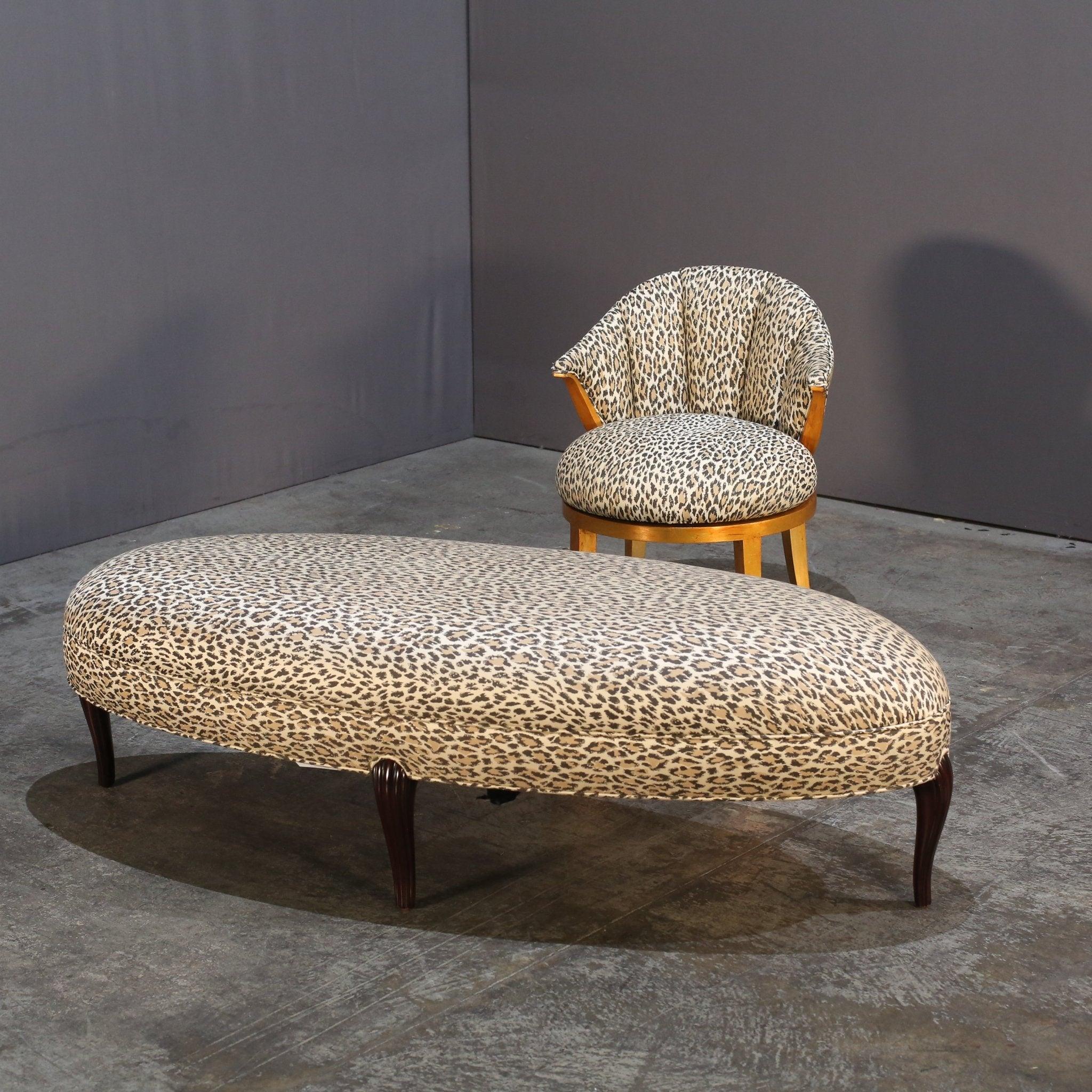Custom Leopard Accent Chair by Christopher Guy 4