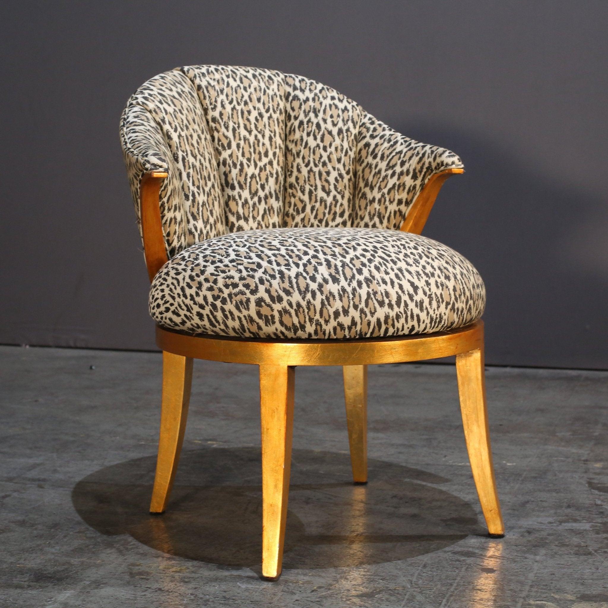 Introduce a touch of wild elegance to your living space with the Custom Leopard Accent Chair by Christopher Guy. This luxurious piece features a striking leopard print fabric, adding a bold and sophisticated statement to any room. Crafted with the