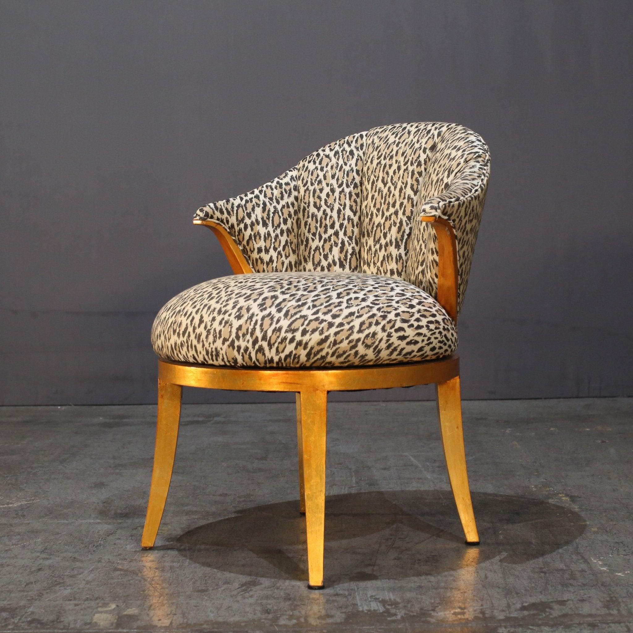 Custom Leopard Accent Chair by Christopher Guy 1