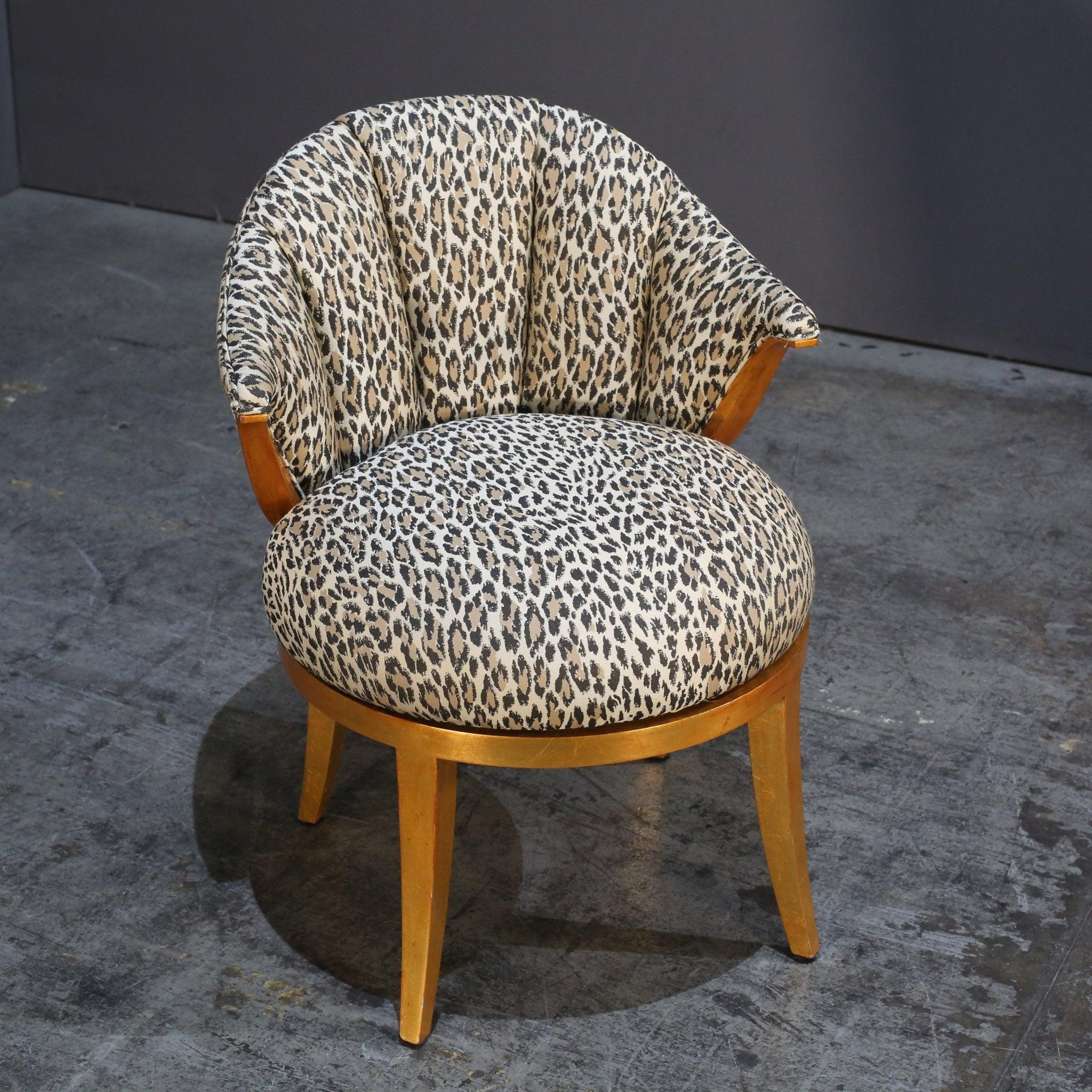 Custom Leopard Accent Chair by Christopher Guy 2